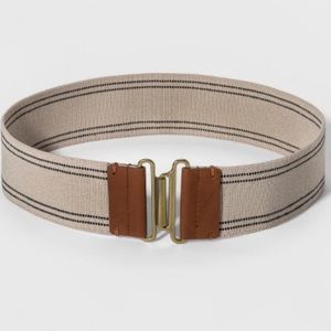 🆕Universal Thread Tan Elastic Stretch Waist Belt